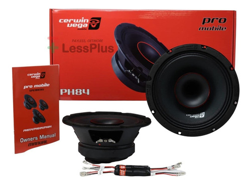 Cerwin-vega Ph84 8 180 W Rms/360 W Max Pro Altavoz De Cuerno Co-ax De Rango Completo