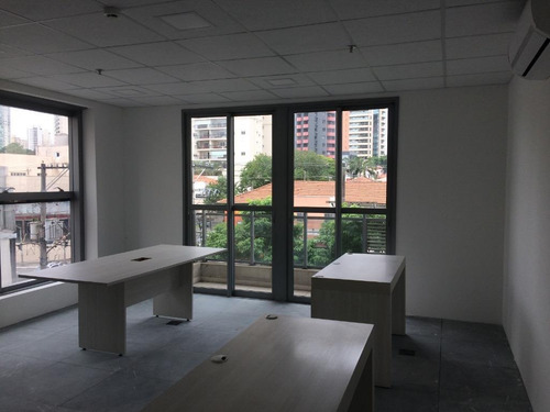 Imagem 2 de 14 de Conjunto À Venda, 37 M² Por R$ 400.000,00 - Brooklin - São Paulo/sp - Cj2061