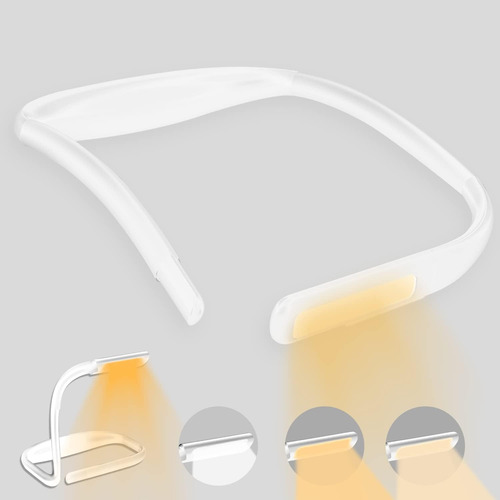 Ligera De Lectura Del Cuello Led, Luz De Libro Para Leer En