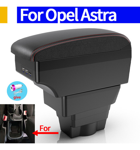 Armrest Box For Opel Astra J 2012-2020 With Usb & Storage