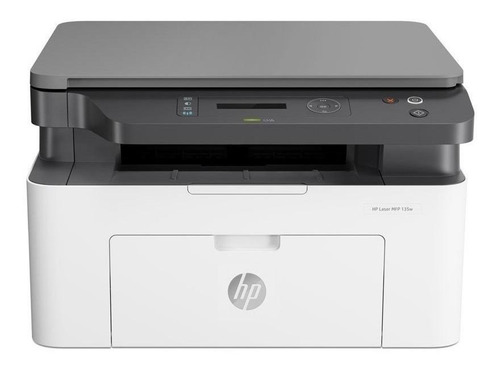 Impresora portátil multifunción HP LaserJet Pro 135W con wifi blanca y negra 110V - 127V MFP 135w