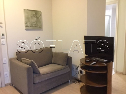 Imagem 7 de 15 de Flat Fora Do Pool, 1 Dorm E 1 Escritório, Nos Jardins, Com Fácil Acesso A Paulista - Sf33977