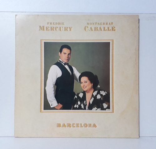 Lp - Freddie Mercury E Montserrat Caballé - Barcelona -vinil