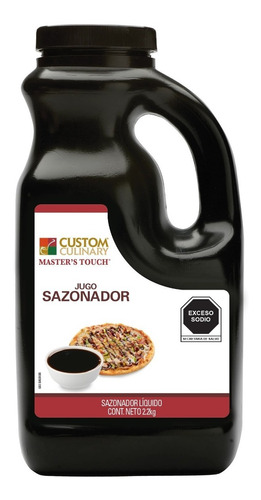 Salsa Jugo Sazonador 4.1 Kg  Custom Culinary Zafran 
