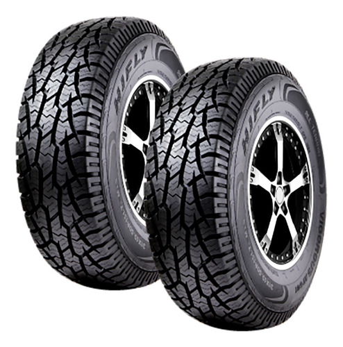 Kit 2 Llantas Hifly 245/75r17 At601 121/118s At Lt