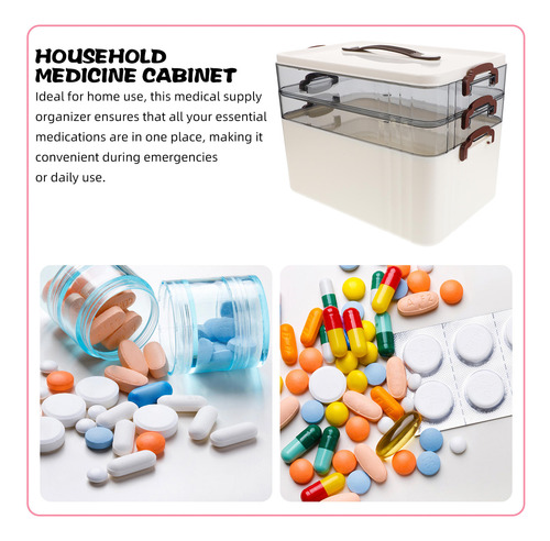 Caja De Almacenamiento De Medicamentos, Caja De Almacenamien