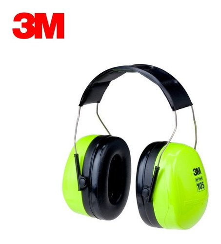 Protector auditivo 3M peltor optime 3 H540A 35db color verde