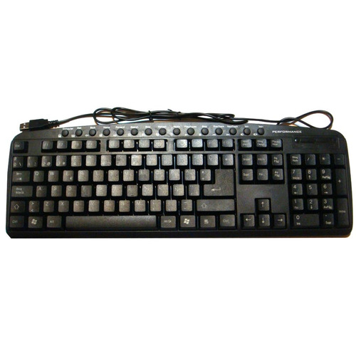 Teclado Multimedia Perfomance K820d Usb Black - K820d