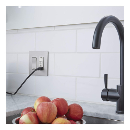 Legrand Radiant 1597trwpni 15 Amperios Gfci Autoestacado Al