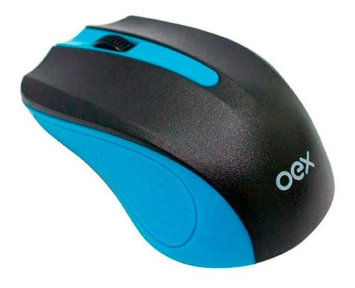 Mouse Wireless 1200 Dpi Oex Experience Ms404 - Azul
