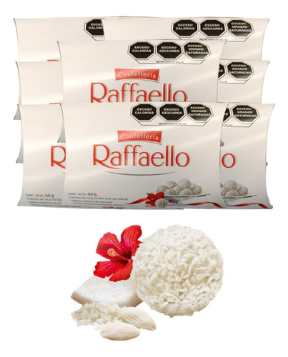 Chocolate Blanco 6 Pz Raffaello