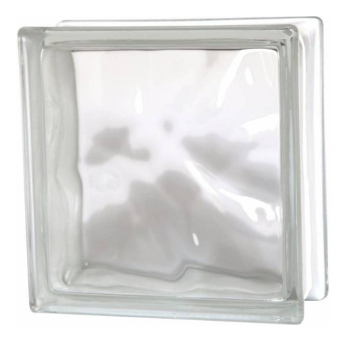 Vitroblock Transparente 19x19x8 Centímetros Fontibre Nube