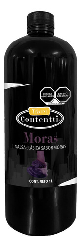 Salsa Clásica Tibiri Contentti Sabor Moras 1 L Topping