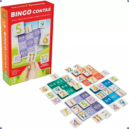 Bingo para crianças - Jogos de tabuleiro