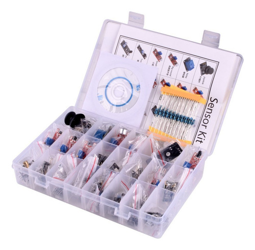 Para Kit Sensor Pi Arduino Frambuesa, Kuman 37 En 1 Proyecto