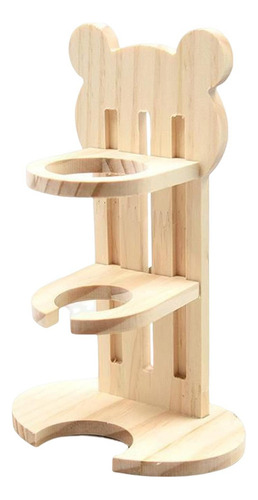 Soporte De Madera Para Hámster Para Interiores, Accesorios P