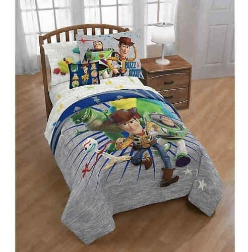 bicapa cama hacer los deberes Set Cubrecama 3pcs Toystory 4 Disney Talla Twin | Cuotas sin interés