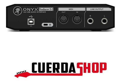 Interface De Audio Mackie Onyx Producer 2x2 Usb Con Midi
