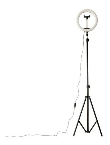 Imagen 4 de 10 de Aro Luz Led Rgb 30cm Profesional + Trípode 2.10 Mt