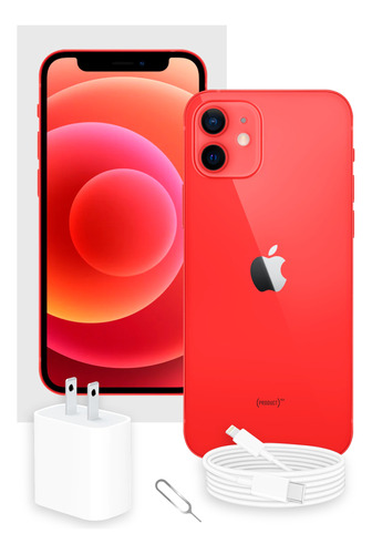 Apple iPhone 12 Mini 64 Gb Rojo Con Caja Original  (Reacondicionado)