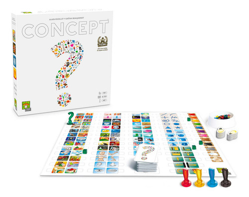 Juego De Mesa Asmodee Concept 4 A 12 Jugadores - Español