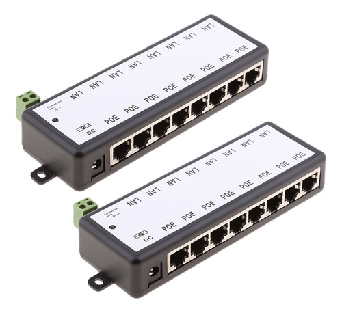 2x Adaptador De Corriente Ethernet Ap Inalámbrico Cámara