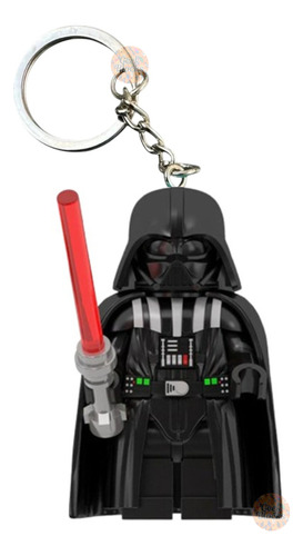 Chaveiro Lego Artesanal Star Wars Vários Personagens Geek Darth Vader 2 Chaveiro