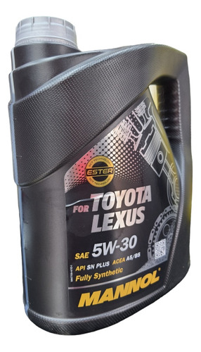 Aceite 5w30 Toyota Lexus Acea A5 B5 4 Litros Full Sintetico