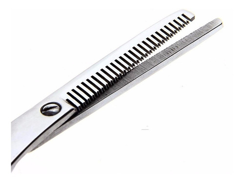 Kit 3 Tijeras Peluquería Corte Navaja Entresacar Y Pulir 7