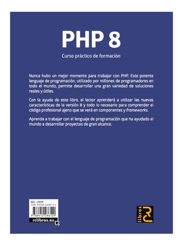 Libro Php 8. Curso Práctico De Formación
