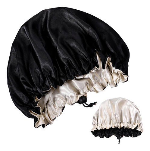 Gorro De Dormir Elástico De Doble Capa Para Niños, Ajustable
