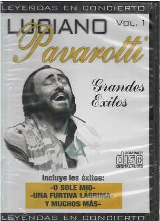 Cd - Luciano Pavarotti / Grandes Exitos- Leyendas En - New