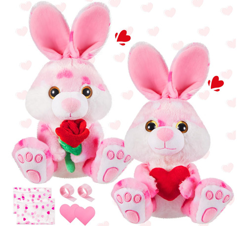 Shappy 2 Sets Valentines Day Plush Relleno De Peluche Con Co