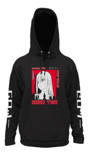 Buzo Zero Two - Darling In The Franxx - Hoodie Unisex - Z01