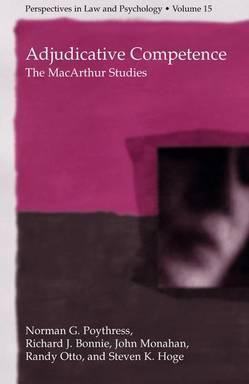 Libro Adjudicative Competence : The Macarthur Studies - N...