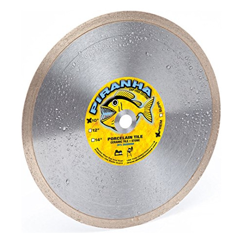 Piranha 10inch 10 Wetdry Tile Saw Diamond Blade 10 X 080 X 5