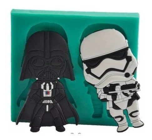 Molde Silicona Star Wars Darth Vader Stormtrooper