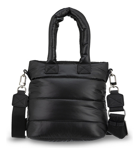 Bolsa Tote Cloe Ofrani Chico Color Negro