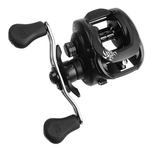 Reel rotativo Daiwa Tatula 200 TAT200HS derecho color negro