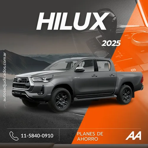 Toyota Hilux Sr At Adjudicada 100% 34c. Pedila Ahora Mismo