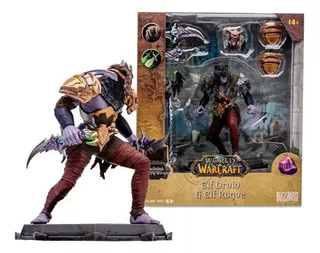 Elf Druid Rogue Epic Mcfarlane Toys World Of Warcraft Figura