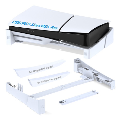 Soporte Horizontal Para Ps5, Ps5 Slim Y Ps5 Pro