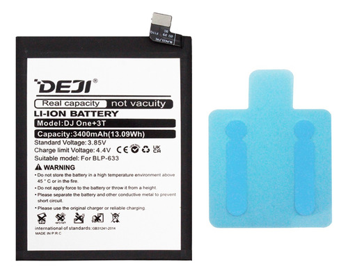 Bateria Compatible Con Oppo One+ Plus 3t Blp633 Deji