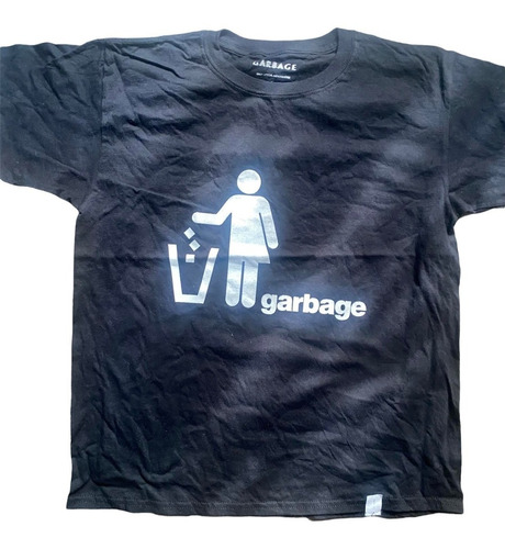 Playera Garbage Talla S