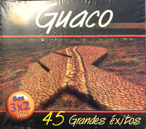 Guaco - 45 Grandes Éxitos. 3 X Cd, Compilación, Digipack.