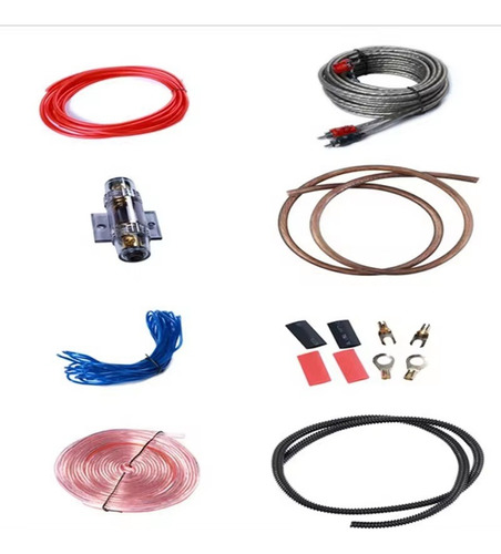 Cableado De Audio Para Plantas Altavoz Subwoofer 4ga 3500w
