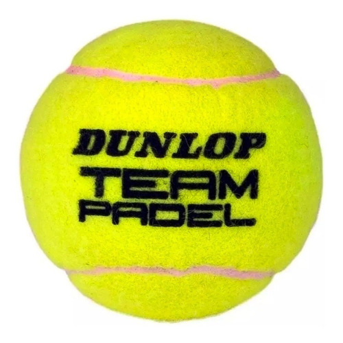 Imagen 2 de 8 de Tubo Pelotas Padel Dunlop Pro X3 Paddle Tenis Larga Duracion