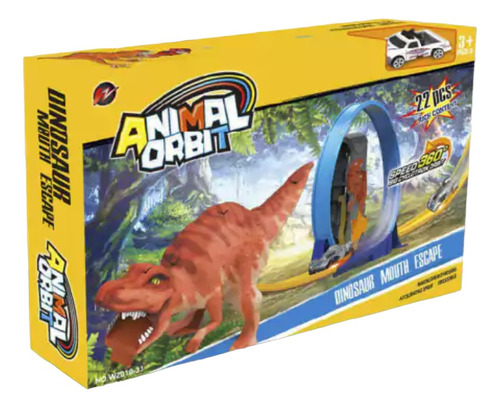 Animal Orbit Pista Dinosaurio Giro 360° Cksur0659