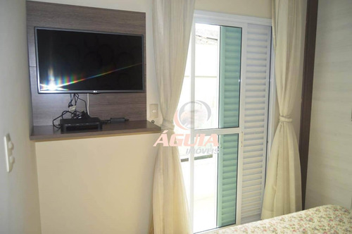 Cobertura Totalmente Mobiliada Com 2 Dormitórios À Venda, 70m² + 70m² Por R$ 563.900 - Vila Pires - Santo André/sp - Co0968