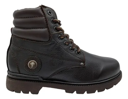 Bota De Trabajo Industrial Michelin Para Hombre Color Cafe Env o